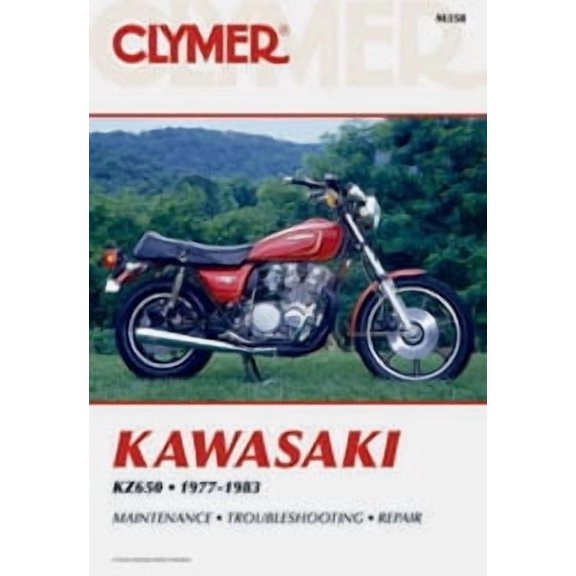 Clymer Manuals M358 M358; Kawasaki Kz650 Motorcycle Repair Service Manual
