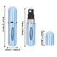 thumbnail image 4 of 10 Mini Atomizador Recargable Perfume Capsular Frasco Viajar Xtellar multicolor, 4 of 4