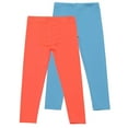 thumbnail image 1 of QIPOPIQ Pantalon Legging Uni pour Filles, Lot de 2, Liquidation, 1 of 2