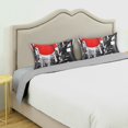 thumbnail image 3 of Yayeee Pillowcase King Size Set of 2 Satin Wrinkle Resistant Pillow Case, Black Streets, 3 of 8