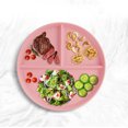 thumbnail image 4 of Durable Divided Plates for Portion Control, Reusable Dinnerware for Kids & Adults, Scratch-Resistant, Microwave Safe, BPA-free, Colorful Dishes for Daily Use, 4 of 6
