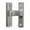 Silver, variant on 90 Degree Door Latch Latch with Screws Heavy Duty Security Door Lock Metal Latch