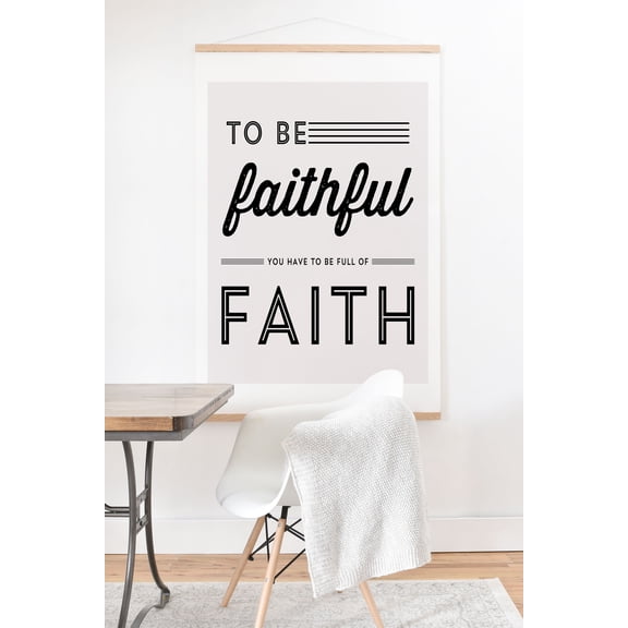Society6 Full Of Faith by Allyson Johnson Art Print and Hanger