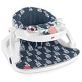 thumbnail image 1 of Fisher-Price Sit-Me-Up Floor Seat with Tray - Navy Garden, Silla para bebés, 1 of 3