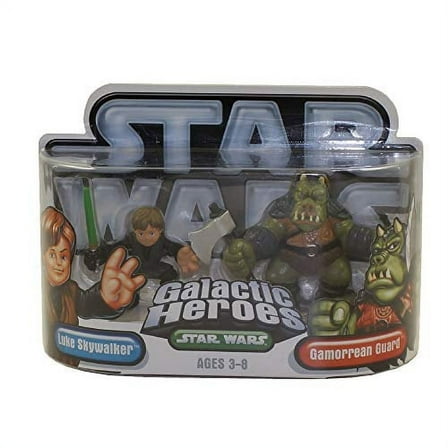 Star Wars Galactic Heroes Luke Skywalker and Gamorrean Guard
