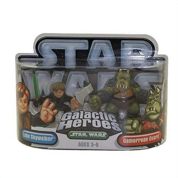 Star Wars Galactic Heroes Luke Skywalker and Gamorrean Guard