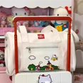 thumbnail image 2 of Bolso de mano Kawaii Sanrio Anime Hello Kitty PU, bolso de almacenamiento de gran capacidad, estampado con cremallera, regalos para niñas, 2 of 3