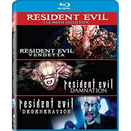 Resident Evil: Damnation / Resident Evil: Degeneration / Resident Evil: Vendetta - Set [Blu-ray]