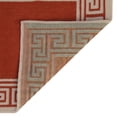 thumbnail image 3 of Unique Loom Outdoor Coastal Collection Area Rug - Caye (7' 10" Square Rust Red/Ivory), 3 of 11