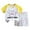 Yellow, variant on Jamsmile Toddler Boys Outfit Sets Summer Short Sleeve cartoon print T Shirts   Shorts Sets Casual 2 Piece Playwear Kids Boys Clothes Breathable Daily Wear