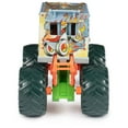 thumbnail image 6 of Monster Jam, Official Wasabi Warrior Monster Truck, Die-Cast Vehicle, 1:64 Scale, Kids Toys for Boys Ages 3 and up, 6 of 8