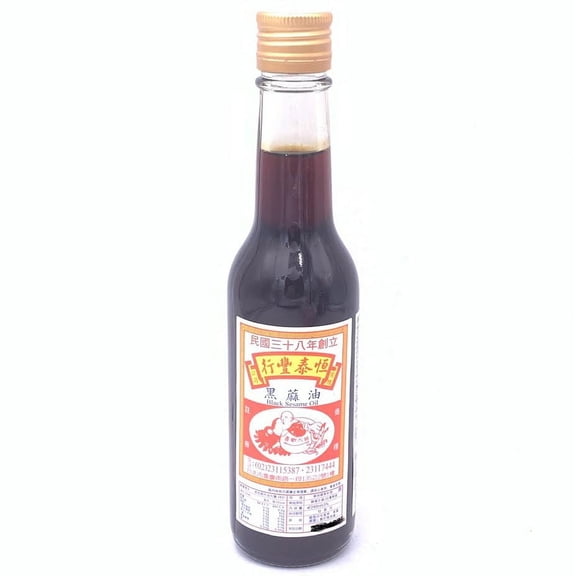 Heng Tai Fung Black Sesame Oil 8.12oz/(240ml)恆泰豐黑芝麻油