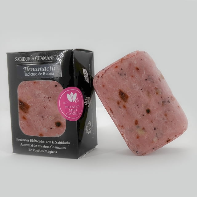 Jabon Natural 100% Artesanal Orgánico Energético petalos de rosa SABIDURÍA CHAMÁNICA Amolli Jabon petalos rosa