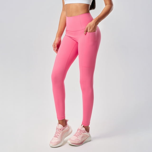 HUITKMM Pantalons de Yoga pour Femmes, Taille Haute, Exercice