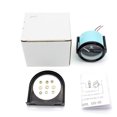 thumbnail image 1 of Car Modification 12v Universal fuel gauge 52mm black face pointer oil level meter with oil float, 1 of 6