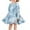 Christmas Snowflake, variant on FKELYI Christmas Long Sleeve Dress Size 7-8 Comfortable Kids Swing Party Dress Loose Blue Snowflake Girls Midi Dress Long Sleeve,Christmas Gift