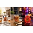 thumbnail image 6 of VAIFTILNO Halloween Themed Stemless Wine Glasses, 12oz Handmade 2D Halloween Glass Cups, Spooky Design Drinkware for Parties, Home Decor (More Styles), 6 of 7