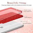 thumbnail image 2 of Funda ESR Glitter para iPhone 11 PRO Brillos Roja, 2 of 8