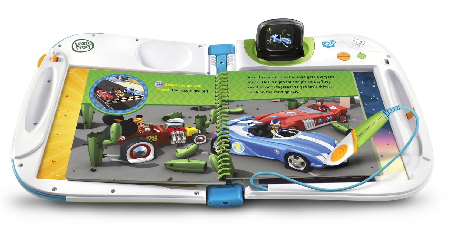 LeapFrog LeapStart 3D Mickey And The Roadster Racers Pit Crews to The Rescue - English Version