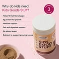 thumbnail image 6 of Nuzest - Kids Good Stuff - Vegan Smoothie Mix - Rich Chocolate - Multivitamin Nutritional Supplement Protein Shake - Dairy Free - Supporting Growth and Development - 225g/ 7.9 oz (15 Servings), 6 of 7