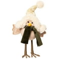 thumbnail image 2 of Northlight Standing Bird in Winter Apparel Christmas Figure - 9" - Beige and Green, 2 of 9