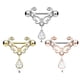 thumbnail image 2 of Guardurnaity Anillos para pezones, falso a la moda, práctico, duradero, resistente al desgaste, joyas de pedante para vestirse de plata Ropa, zapatos y accesorios Miscelánea Oro rosa Guardurnaity AP009426-03B, 2 of 6