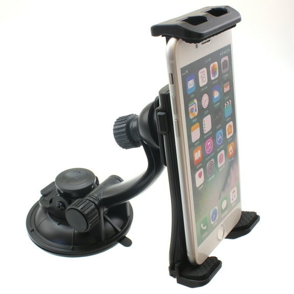 Dash Car Mount for iPad Pro 13" (2024 7th Gen) - Windshield Holder Strong Grip Cradle Swivel
