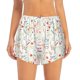 thumbnail image 2 of Balery Wildflower Watercolor 4 Pantalones cortos deportivos para mujer con forro y dos bolsillos, elásticos, para entrenamiento, gimnasio, yoga-X-Large, 2 of 7