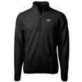 thumbnail image 2 of Men's Cutter & Buck Black Montana Grizzlies Big & Tall Cascade Eco Sherpa Fleece Quarter-Zip Jacket, 2 of 3