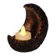 thumbnail image 2 of Vela de luz de té de estilo moderno Macarena adorno de decoración de Mubarak lámpara de Ramadán sin llama Cobre, 2 of 7