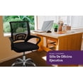 thumbnail image 4 of Silla De Oficina Ejecutiva | Silla Escritorio Ergonómica Giratoria con Ajustable Reclinable | Silla Gamer para Computadora y Oficina | Soporte Lumbar y Respaldo y Altura del Asiento | Negro, 4 of 4