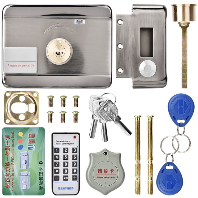 Sistema De Control Remoto Inteligente De Acceso Electrónico Id Cerradura De Puerta De Doble Cabeza 12V Speravity EL008130-00