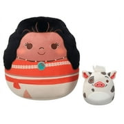Squishmallows Original Disney Pua and Moana 2-Pack - Official Jazwares Plush