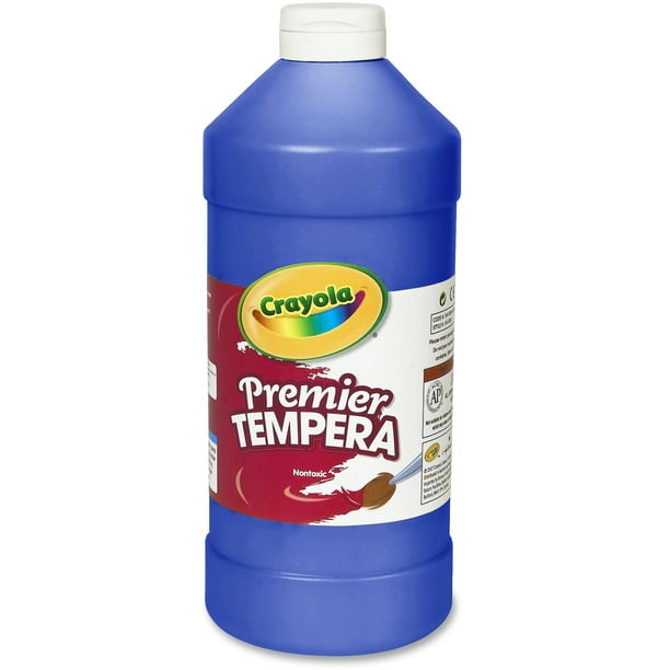 Download Crayola Premier Tempera Paint, Blue, 32 Oz - Walmart.com ...