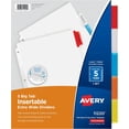 thumbnail image 1 of Big Tab Extra-Wide White Insertable Dividers, 1 of 8