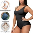 thumbnail image 3 of FITVALEN Women Shapewear Bodysuit Tummy Control Waist Trainer Vest Full Body Shaper, 3 of 7
