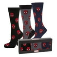 thumbnail image 2 of Marvel Spider-Man 3 Pack Socks and Lapel Pin Gift Set, 2 of 11