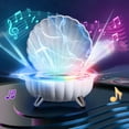 thumbnail image 4 of Conch Bluetooth Speaker Night Light Projector for Bedroom Built-in Bluetooth Speaker,White Noise,Shell Night Light for Room Decor Gift for Teens Women Men Party Music Relaxation Birthday, 4 of 6