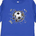 thumbnail image 4 of Inktastic Soccer Breakthrough Boys or Girls Long Sleeve Toddler T-Shirt, 4 of 5