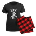 thumbnail image 5 of CafePress - Dog Mom Paw Women's Dark Pajamas - Women's Short Sleeve Print T-Shirt and Pants Dark Cotton Pajama Set, 5 of 7