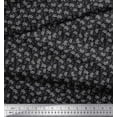 thumbnail image 3 of Soimoi Poly Georgette Fabric Floral Block Decor Fabric Printed Yard 52 Inch Wide, 3 of 3