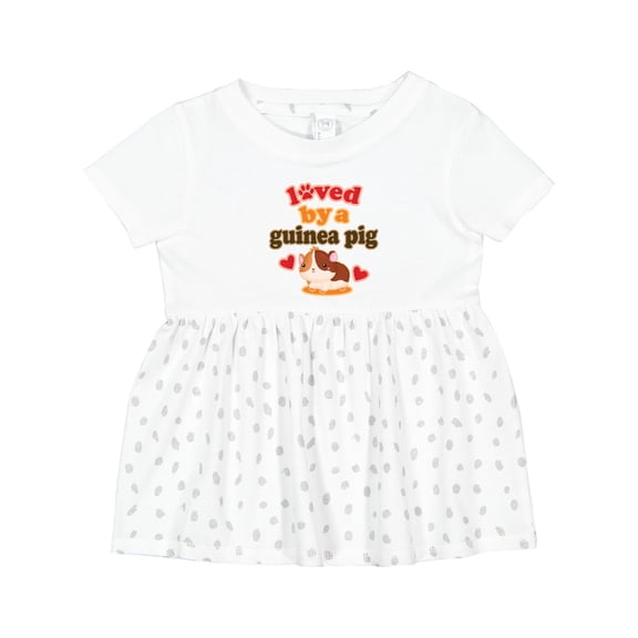 Inktastic Guinea Pig Pet Owner Girls Baby Dress