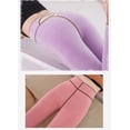 thumbnail image 2 of 2022 new fall and winter real flesh-through thickening compound skin-transparent gods warm large size pants, 2 of 9