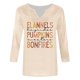 thumbnail image 4 of MHFRRA Blusa Informal de Manga Larga con Cuello Redondo y Estampado Floral para Uso Diario Beige, 4 of 4