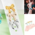 thumbnail image 7 of 6 Pcs Bowknot Watch Strap Studs 3 Colors Cute Smartwatch Strap Charms Studs Alloy Watchstrap Decoration Studs Watch Strap Charm for Universal Straps Women 14.5x14.8mm for diy, 7 of 7