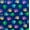 Navy, variant on Lilly Craft Pastel-Color DOG Paw Prints on Navy Blue Fleece Anti-Pill FABRIC 58-60" Wide Sold by the Yard