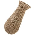 thumbnail image 4 of Tall Wicker Floor Vase for Home Decor, Flower Arrangement Container, Office Piece, Natural Woven Design, 4 of 8