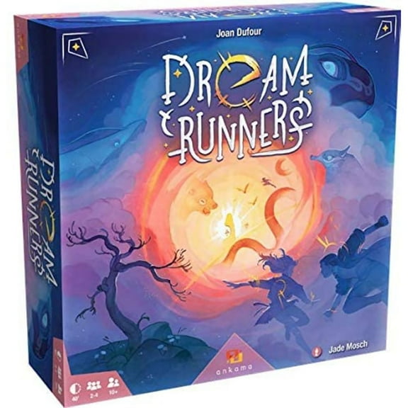 Dream Runners - Board Game, Ankama, Ages 8 , 2-4 Players, 30 Min