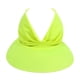 thumbnail image 1 of Mujeres elásticas visera de verano hueco protección solar Zulema Sombrero de visera de verano, 1 of 4