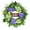 Hello Sign, variant on 24" Spring Summer Wreaths For Front Door Greenery Wreath With Hello Sign Indoor Outdoor Porch Window Wall Artificial Floral Hydrangeas Berries Home Decor